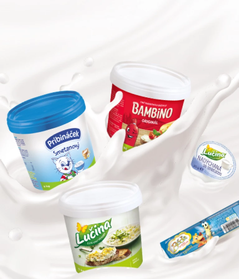 mléčné produkty